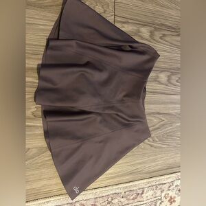ALO Yoga airlift down the line skirt xxs raisinette